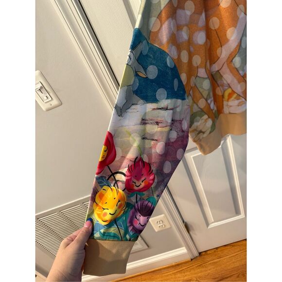 Disney Parks Bambi Thump Flower Boxy Sweatshirt sz 1X NWT - Picture 7 of 10